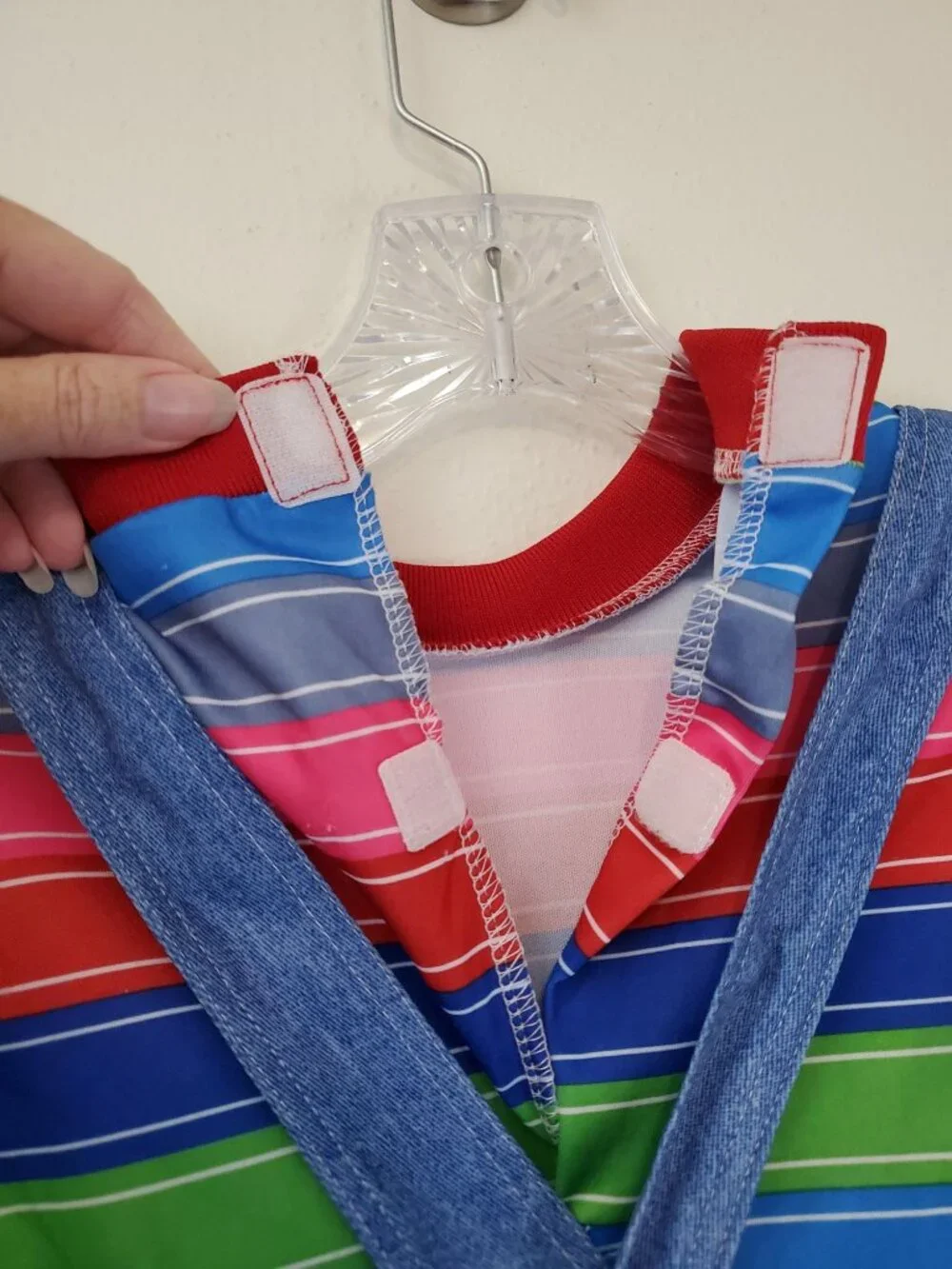 Chucky Doll Halloween Costume overalls; Spirit Halloween
